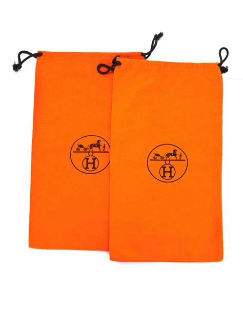 hermes orange dust bag|hermes dust bag for sale.